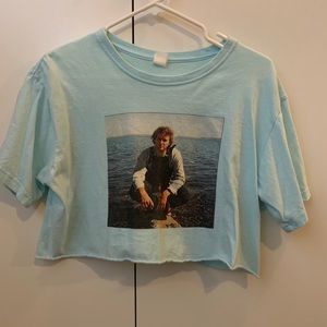 Mac Demarco Cropped Shirt
No stains
Baby Blue